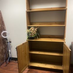 Wood Bookcase