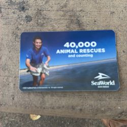 SeaWorld  Tickets 4 Available. 35 Dlls Each . 