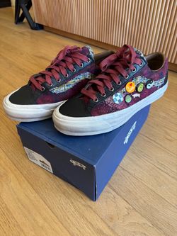 Vans premium old skool 36 souvenir pack burgundy satoshi nakamoto