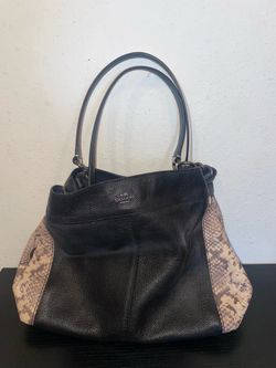 Coach lexy pebble 2010s purse