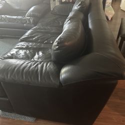 Leather Sofa Set