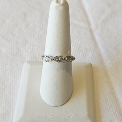14k White Gold Diamond Marquis Ring