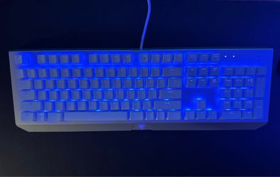 Razer BlackWidow X Chroma Mechanical Keyboard - Mercury White