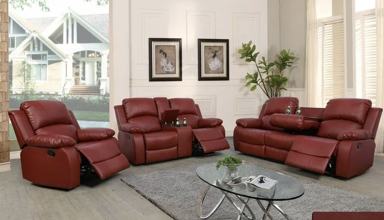 💥FREE DELIVERY💥Brand New 3PC Reclining Sofa Loveseat Chair Set