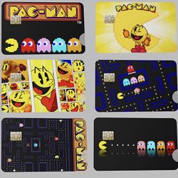 Pac-Man Bank Card Skins Credit Card Skins Sticker