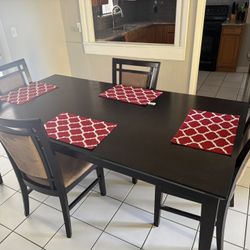 Dining Table With 4 Chairs
