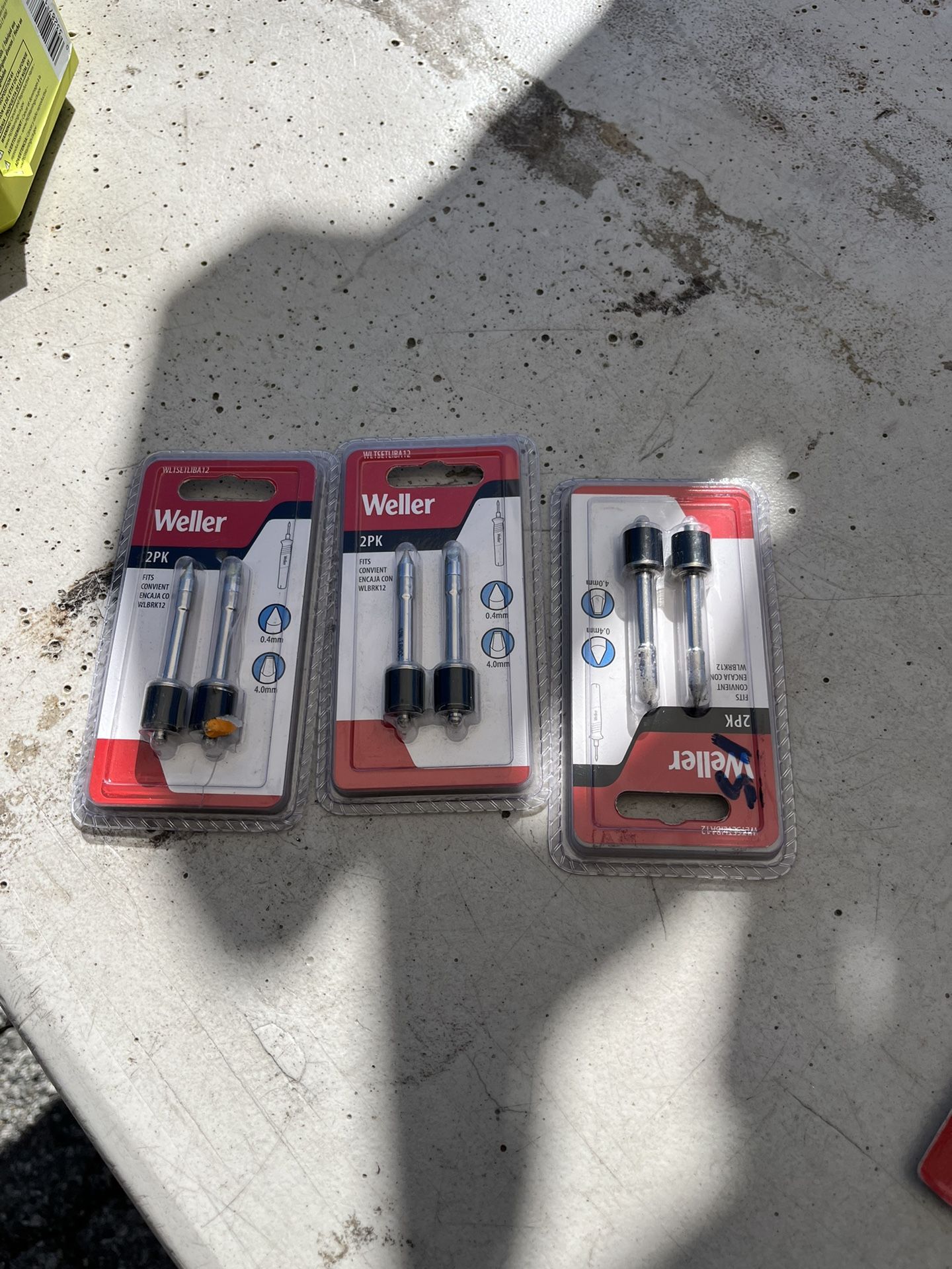 Weller 12-Watt Tip Bundle (2-Piece) (3pack)