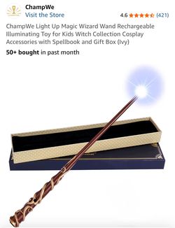 CHAMPWE Light Up Magic Wizard Wand