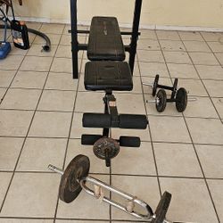Bench And Weights