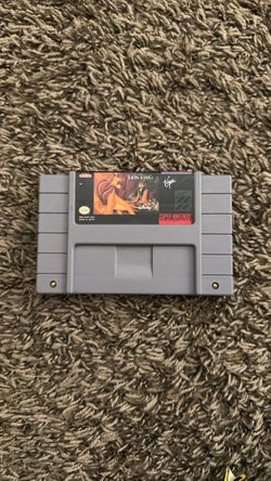 The Lion King SNES Cartridge