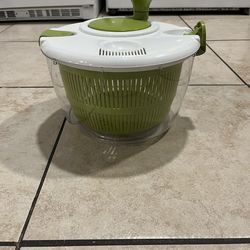 Manual Salad Spinner - Large Capacity Vegetable Washer & Dryer