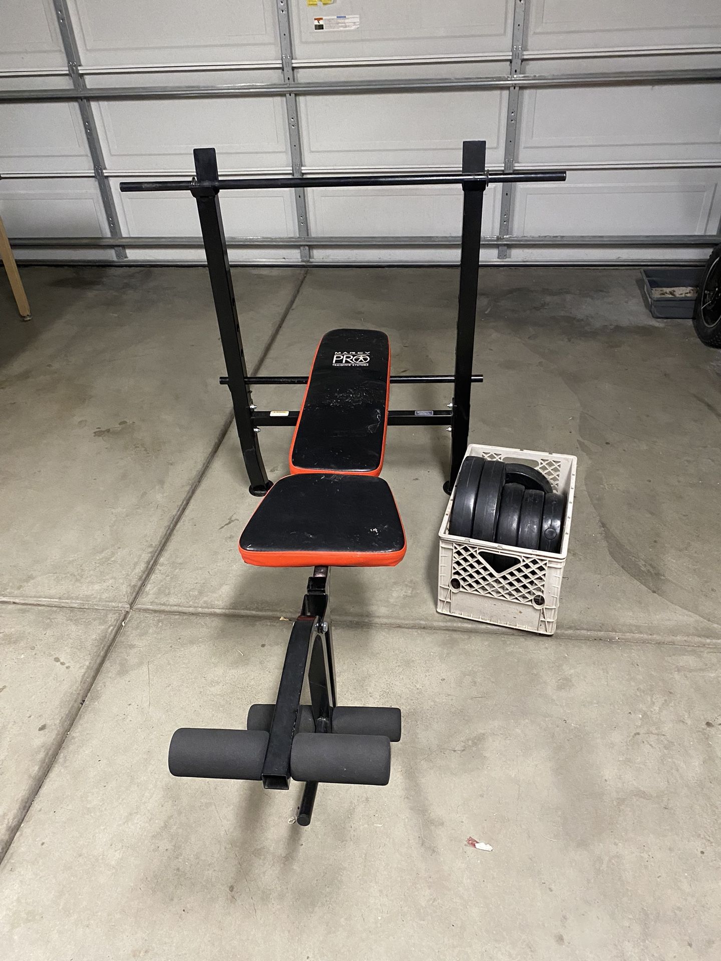 Marcy Pro Weight Bench