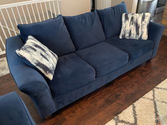 Badcock Couch and Loveseat