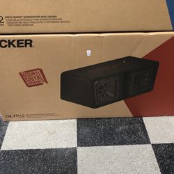 Dual Ported L7r12 Subwoofer Box By Kicker 