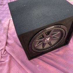 ($ 120 No Less) Kicker CVR 12 - Ported Sub Box