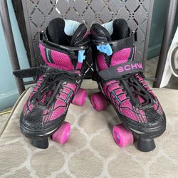 Pink Girls Schwinn Roller Skates 