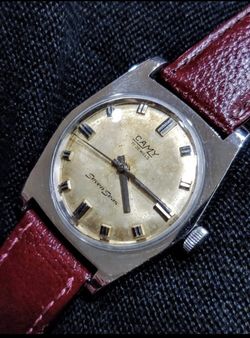Camy vintage Swiss manual wind "Seven Seas" men's watch 1960s era