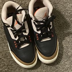 Retro 3 Jordan’s “Desert Elephant “ Size 6