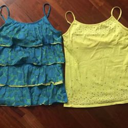Girls Justice Tank tops Size 18
