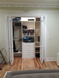 White closet