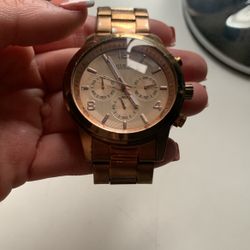 Rose Gold Watch 