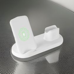 RCA Fast Wireless 3 in 1 Charger for iPhone, Apple Watch, AirPods, Type-C  New