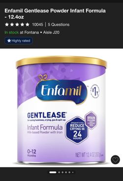 Purple Can Powder Formula Gentle Ease 