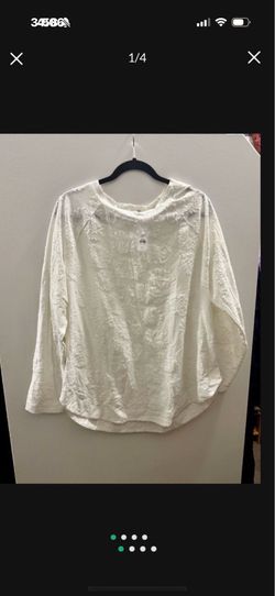 NWT Loft floral blouse