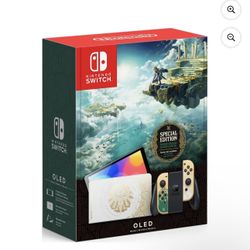 Nintendo Switch OLED Legend of Zelda: Tears of the Kingdom Edition! NEW