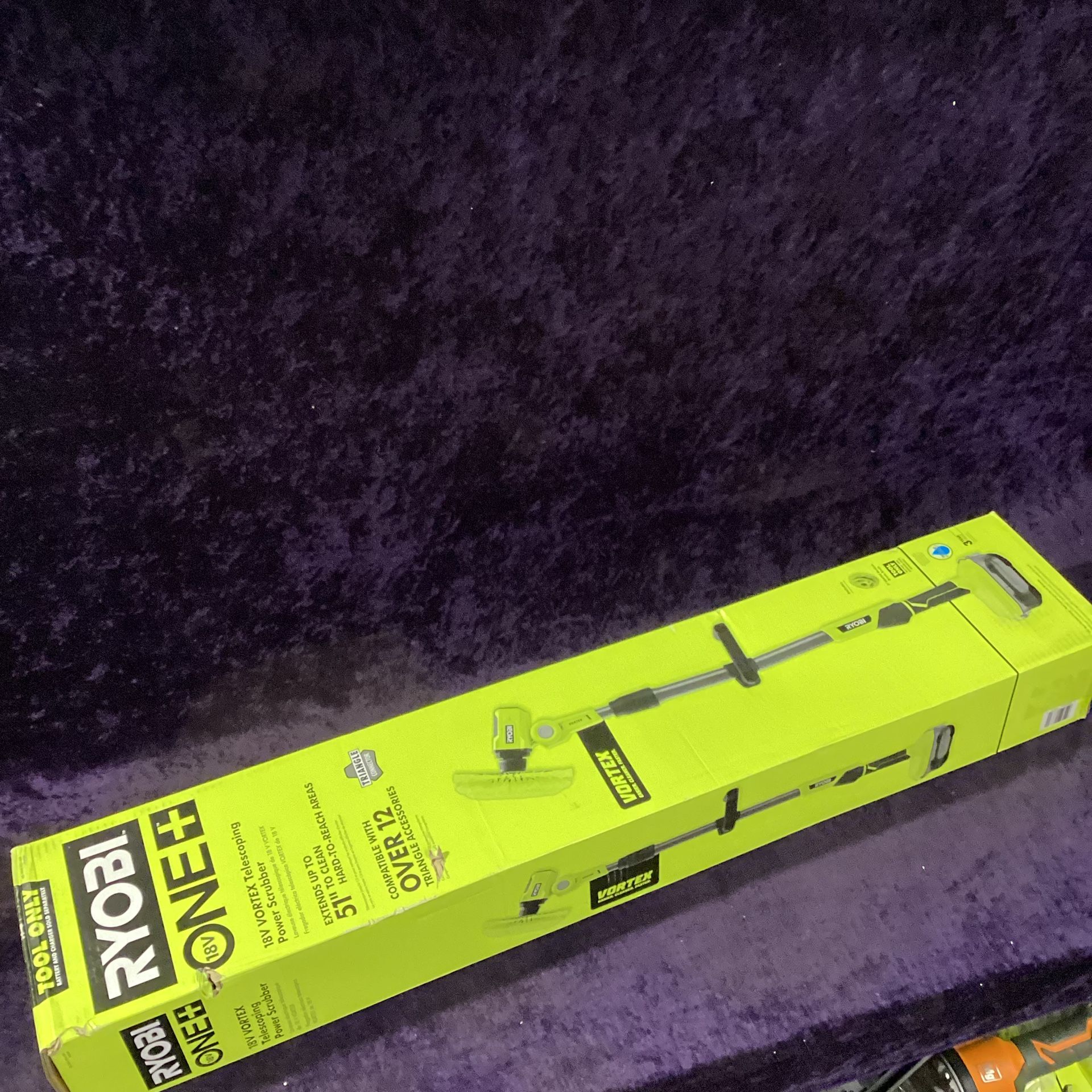 🧰🛠RYOBI ONE+ 18V Cordless Telescoping Power Scrubber-NEW!(Tool Only)-$70!🧰ðŸ›