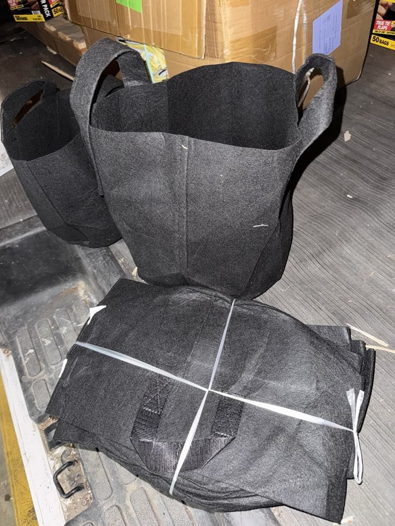 Reusable Fabric Grow Bags, 3gallon And 5 Gallon