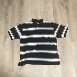 stripe Black And White Shirt 