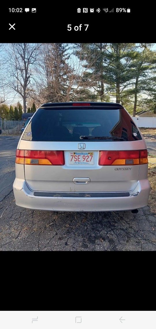 2002 Honda Odyssey