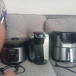 aroma professional rice cooker chefman air fryer Keurig coffee maker