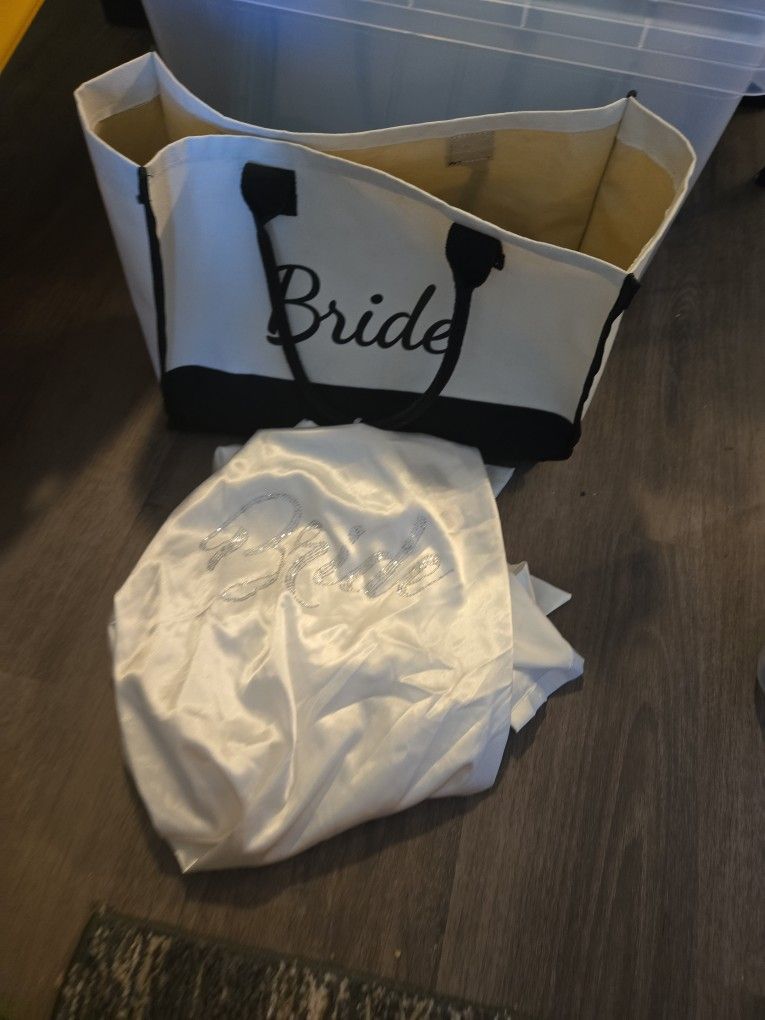 Bride Bag And Bride Robe