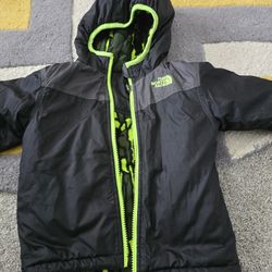 The North Face Jacket Reversible 2t Like New