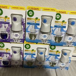 Airwick 1 Warmer & 1 Refill $2.75each Or 4 For $10.00