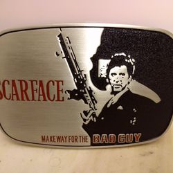 Scarface Collectable Tony Montana Buckles