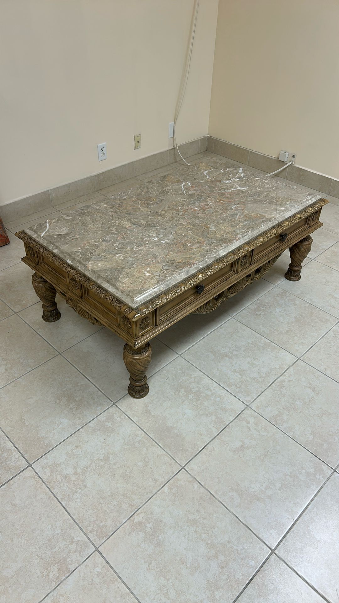 Marble Living Room Coffee Table