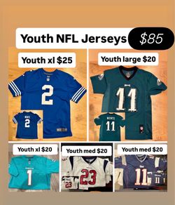 NFL jerseys youth sizes $85