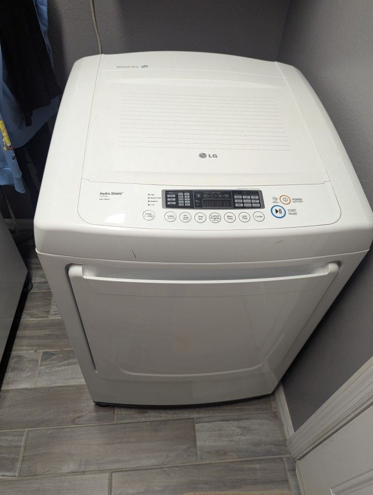 LG WASHER AND GAS DRYER