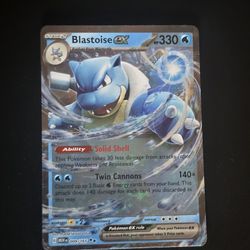 Pokemon Blastoise ex (9/224) 151 NM HOLO