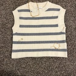 Zara Short Sleeve Sweater