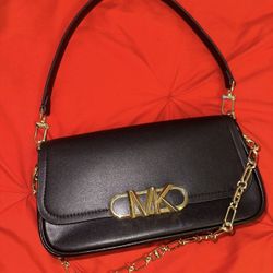 Authentic Black Michael Kors Purse 