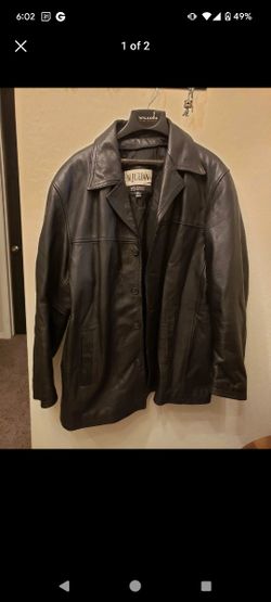 Men's Leather Jacket / Coat XL