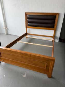 MOVING SALE Queen size bed frame OBO