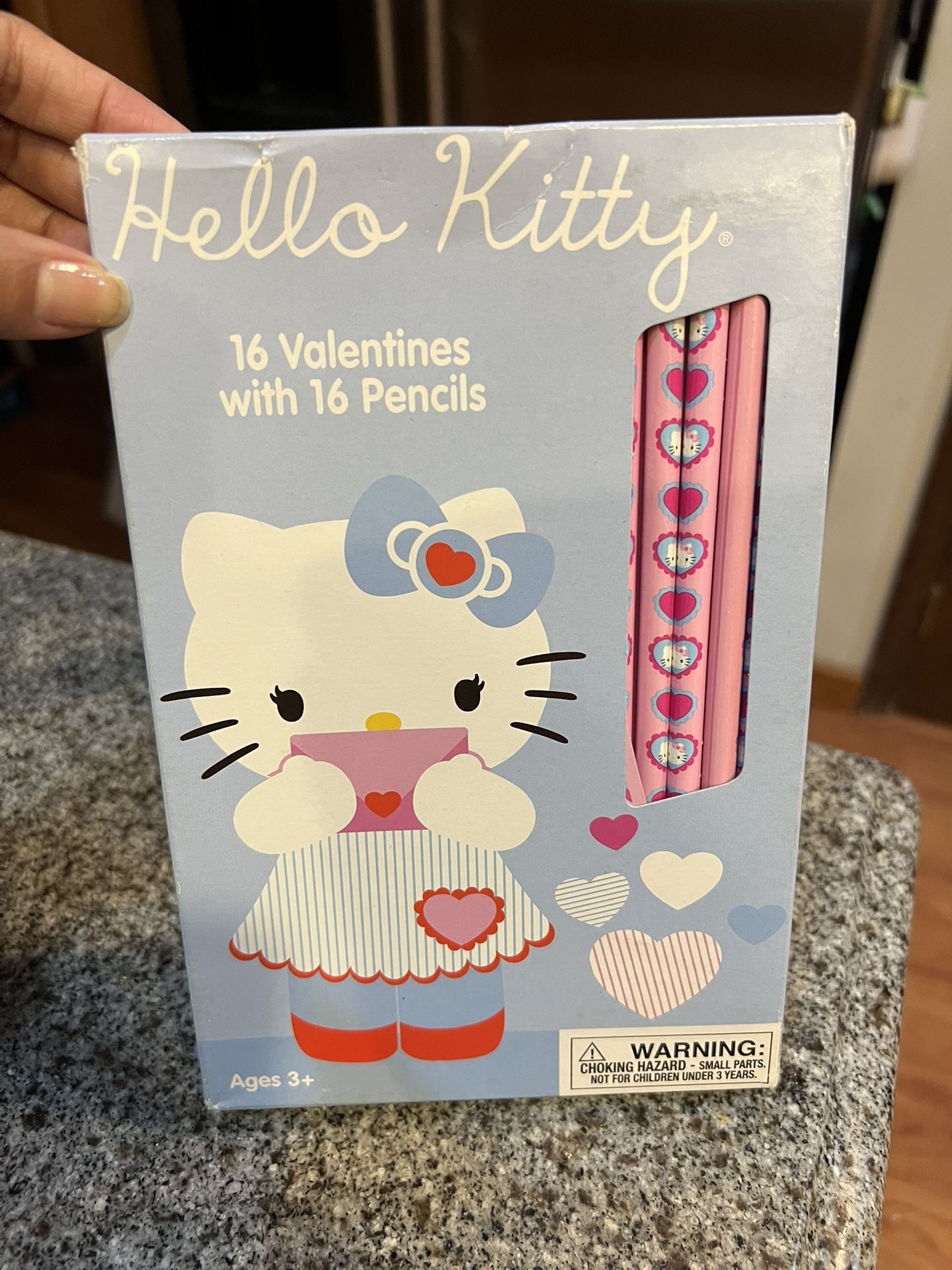Hello Kitty Pencils And Valentines