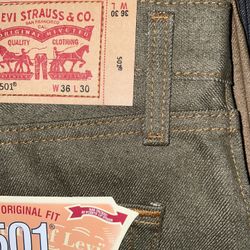 Levis 501 36x30