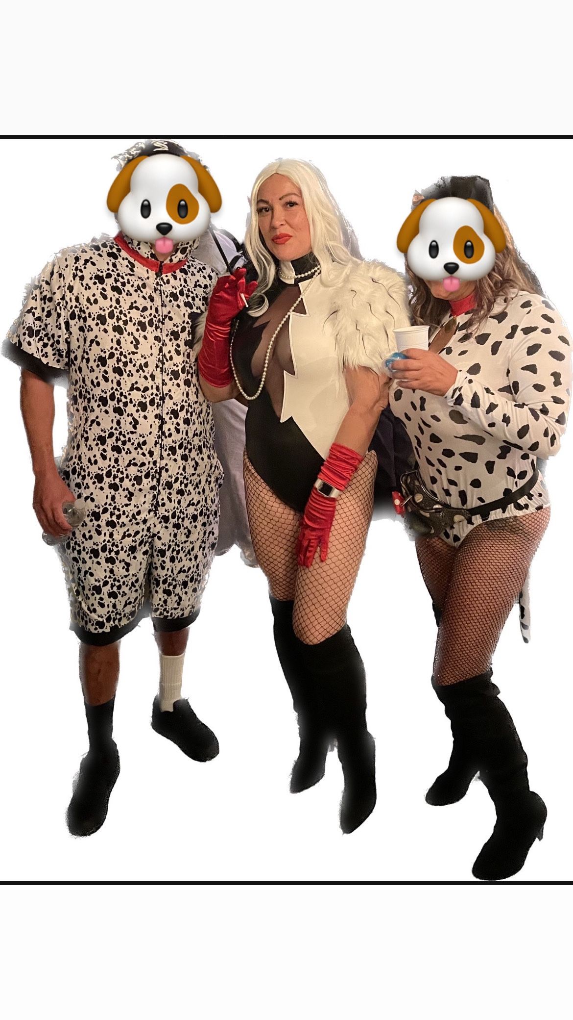 sexy cruella de ville size M/L