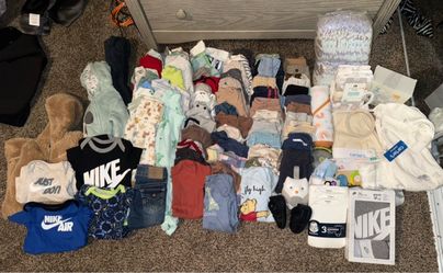 Baby boys items 0-6 months